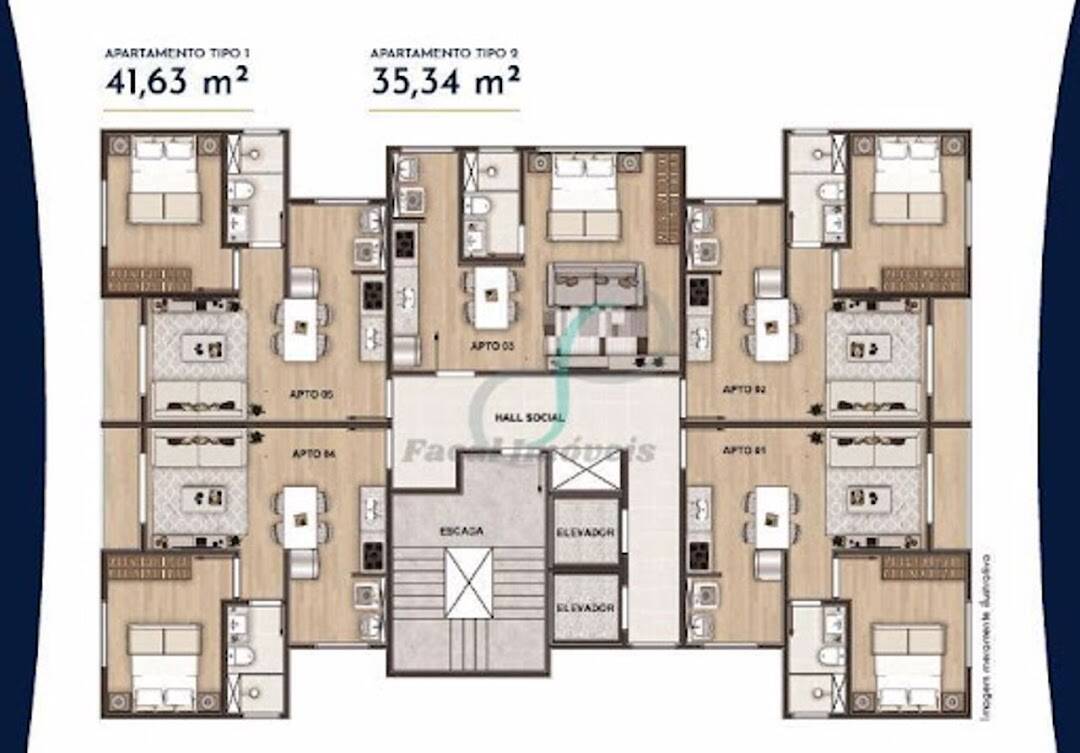 Apartamento, 1 quarto, 41 m² - Foto 15