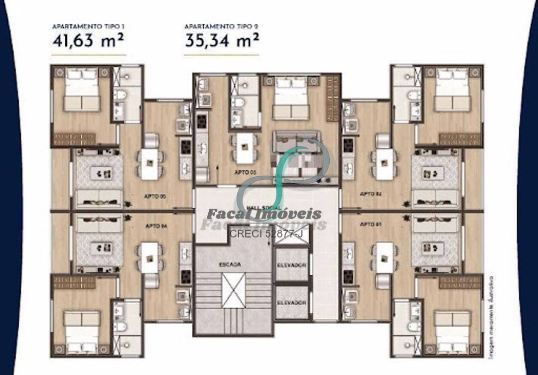 Apartamento, 1 quarto, 35 m² - Foto 15